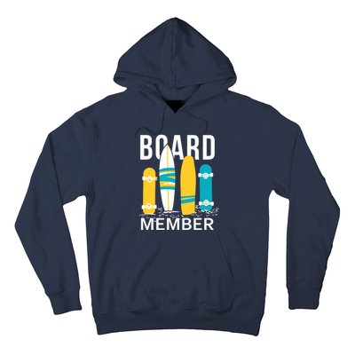 Funny Surfing Board Member Hoodie