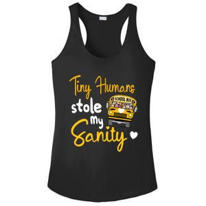 Funny School Bus Driving School Bus Driver Ladies PosiCharge Competitor Racerback Tank