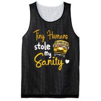 Funny School Bus Driving School Bus Driver Mesh Reversible Basketball Jersey Tank