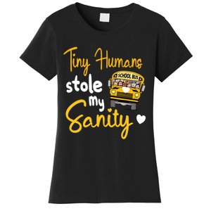 Funny School Bus Driving School Bus Driver Women's T-Shirt