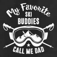 Father Ski Buddies Call Me Dad Skiing Goggles Snowboarding Gift 11oz C Handle Ceramic Mug