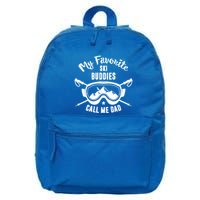 Father Ski Buddies Call Me Dad Skiing Goggles Snowboarding Gift 16 in Basic Backpack