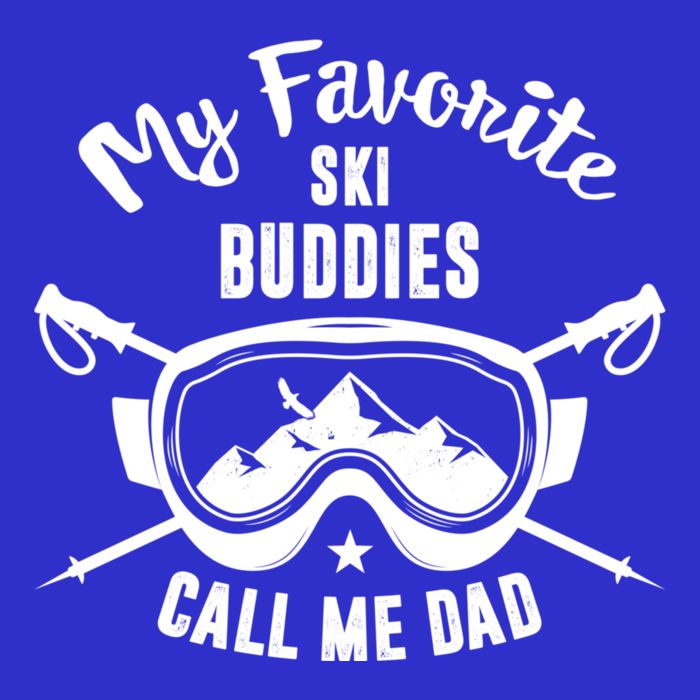 Father Ski Buddies Call Me Dad Skiing Goggles Snowboarding Gift 16 in Basic Backpack