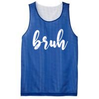 Fresh Seriously Bruh Brah Bro Dude Hip Hop Urban Slang Gift Mesh Reversible Basketball Jersey Tank