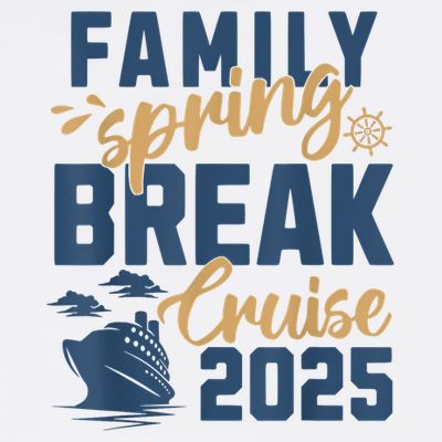 Family Spring Break Cruise 2025 Family Vacation Matching T-Shirt