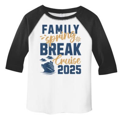 Family Spring Break Cruise 2025 Family Vacation Matching Toddler Fine Jersey T-Shirt