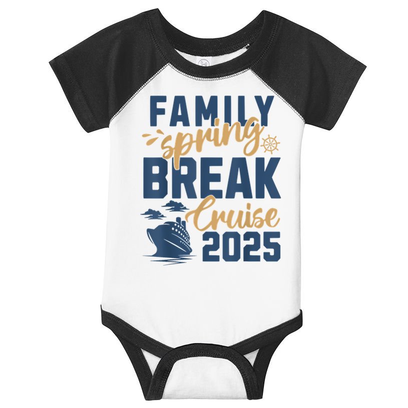 Family Spring Break Cruise 2025 Family Vacation Matching Infant Baby Jersey Bodysuit
