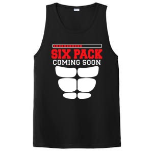 Funny Sports Body Fitness Gift Six Pack Coming Soon Gift PosiCharge Competitor Tank