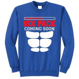 Funny Sports Body Fitness Gift Six Pack Coming Soon Gift Sweatshirt