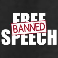 Free Speech Banned Cool Comfort Performance Bucket Hat