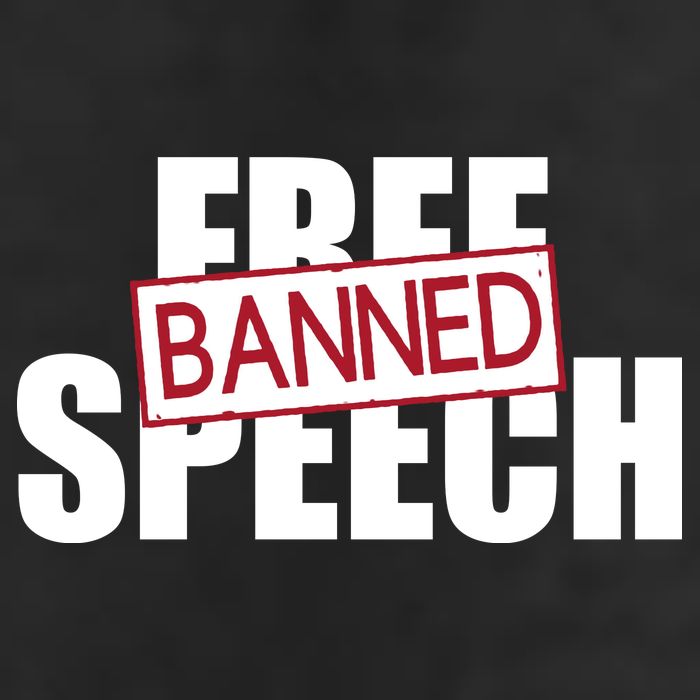 Free Speech Banned Cool Comfort Performance Bucket Hat