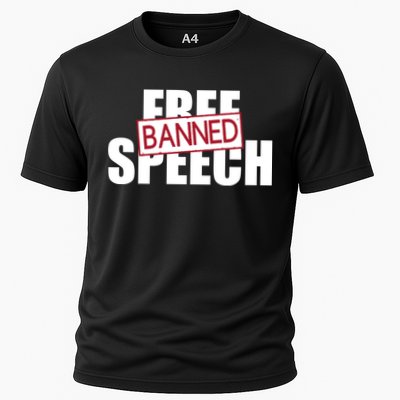 Free Speech Banned Performance Shirt