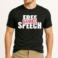 Free Speech Banned Cooling Performance Crew T-Shirt