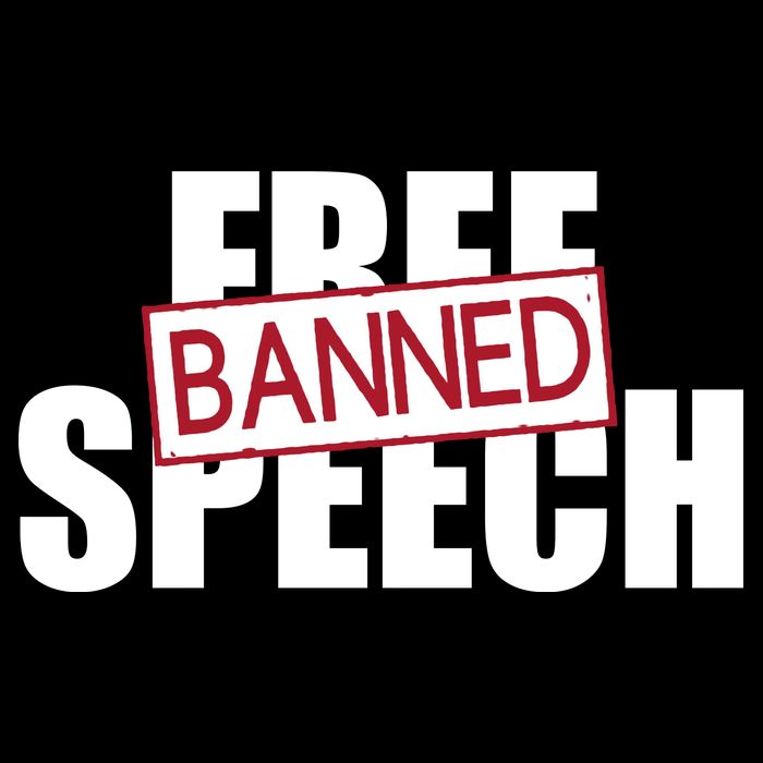 Free Speech Banned Cooling Performance Crew T-Shirt