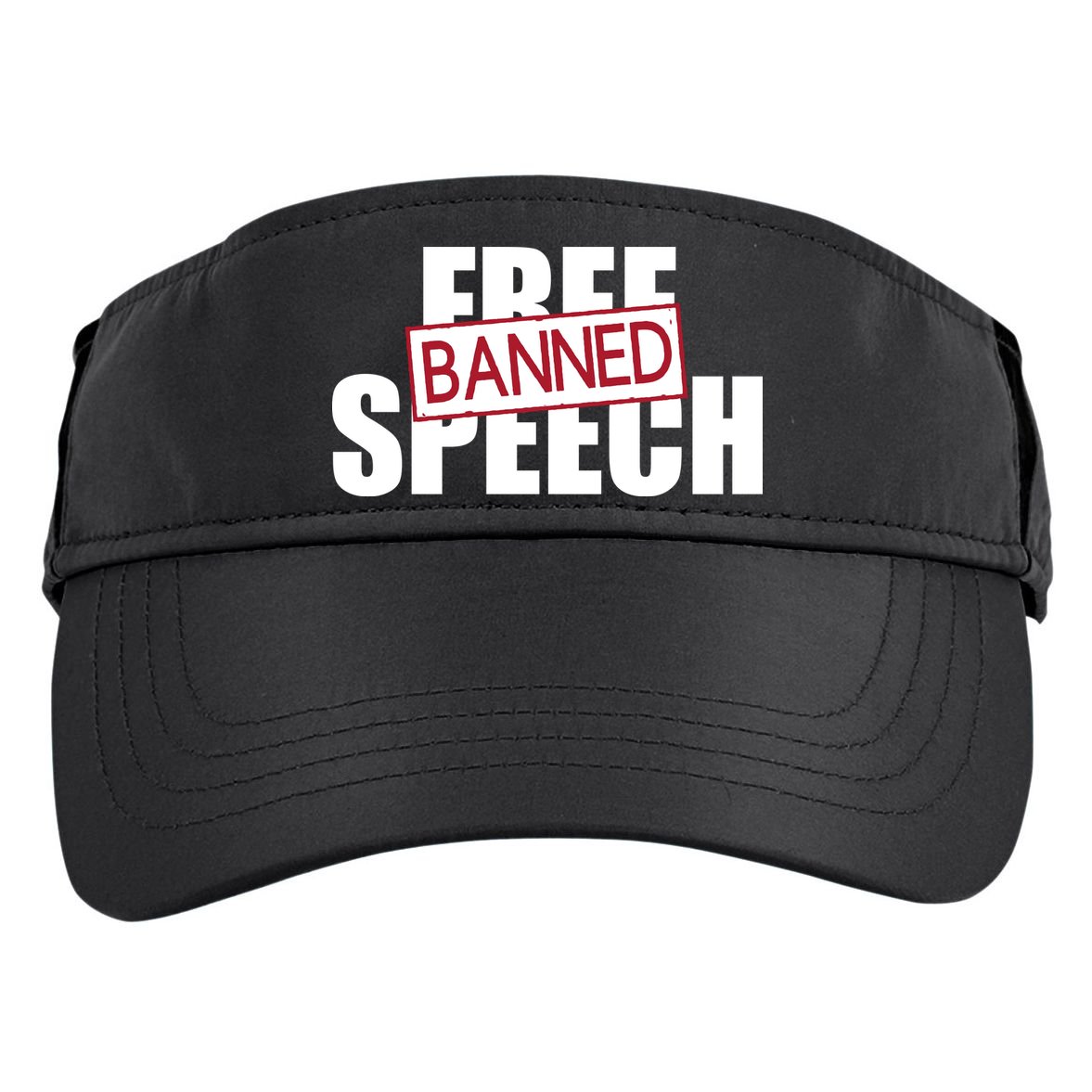 Free Speech Banned Adult Drive Performance Visor