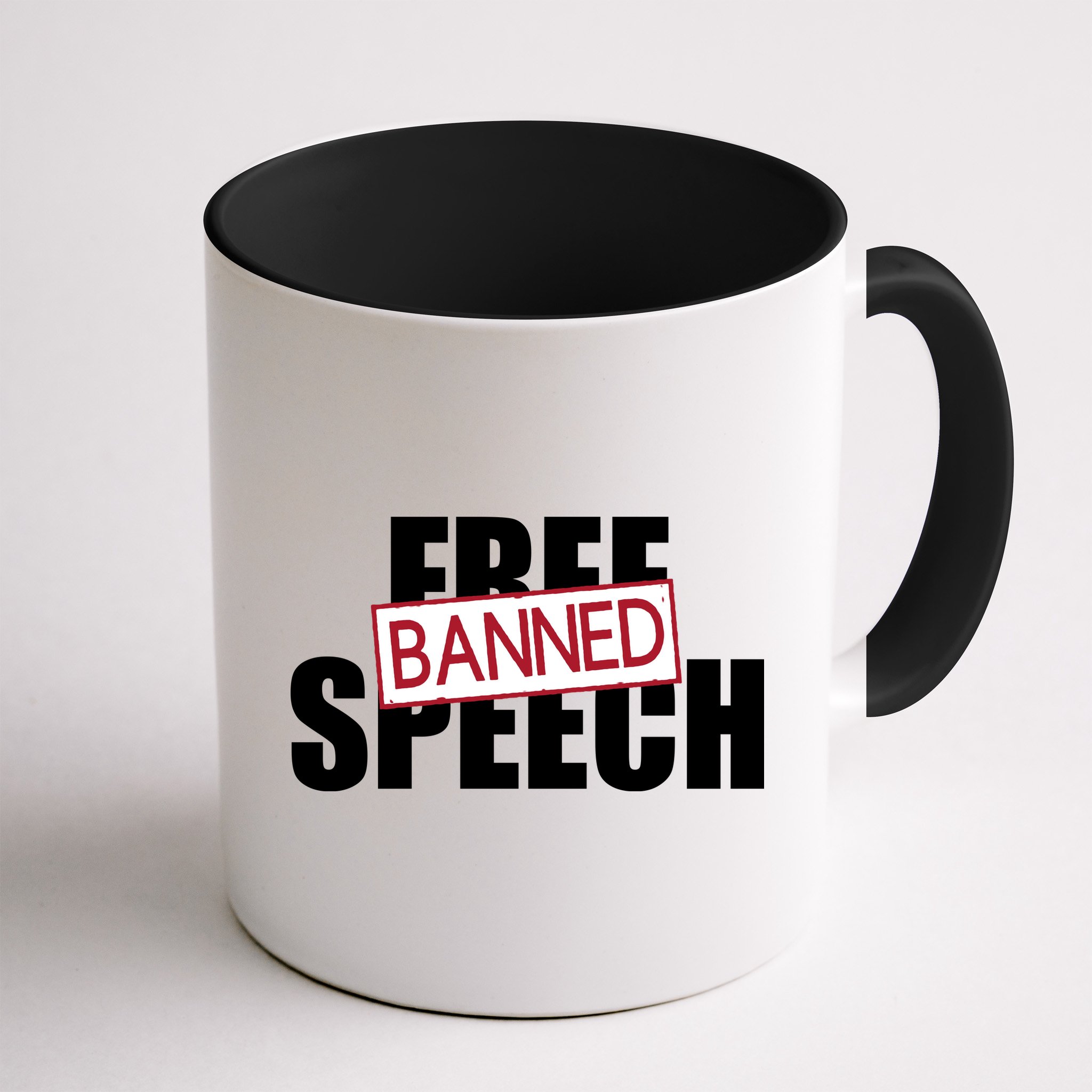 Free Speech Banned Mug