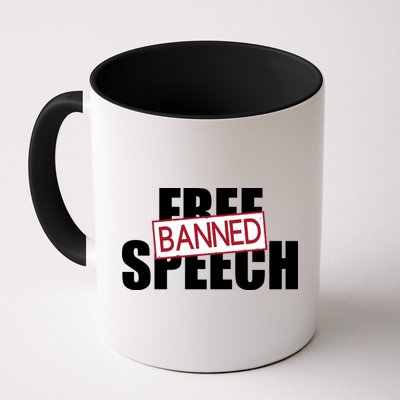 Free Speech Banned Mug
