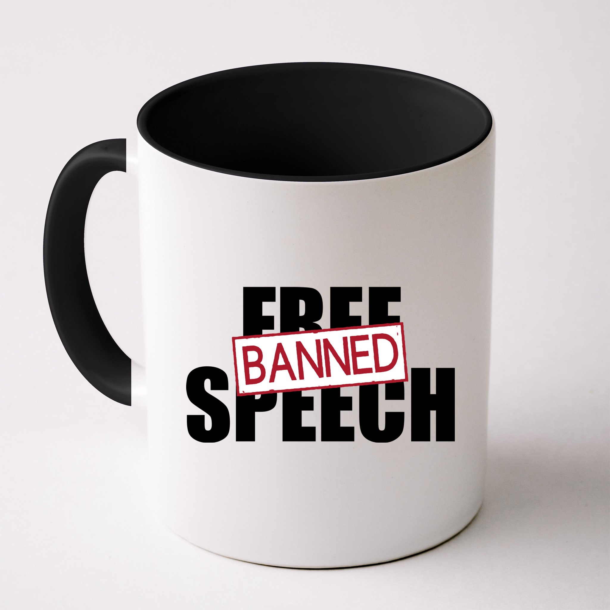 Free Speech Banned Mug