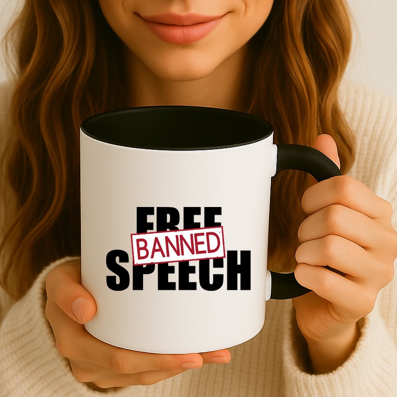 Free Speech Banned Mug