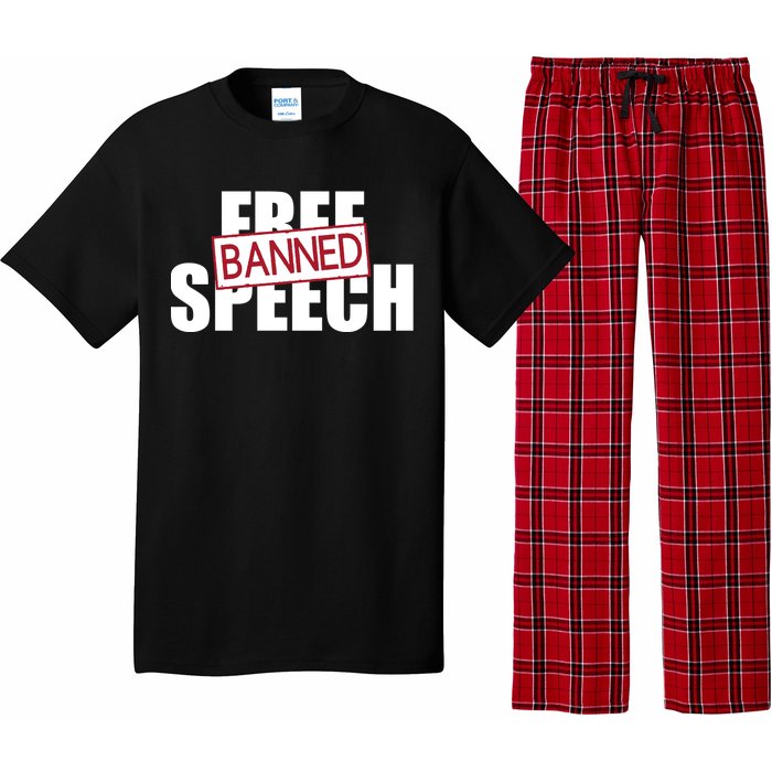 Free Speech Banned Pajama Set