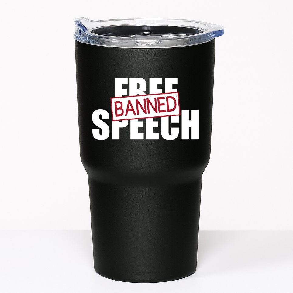 Free Speech Banned Tumbler