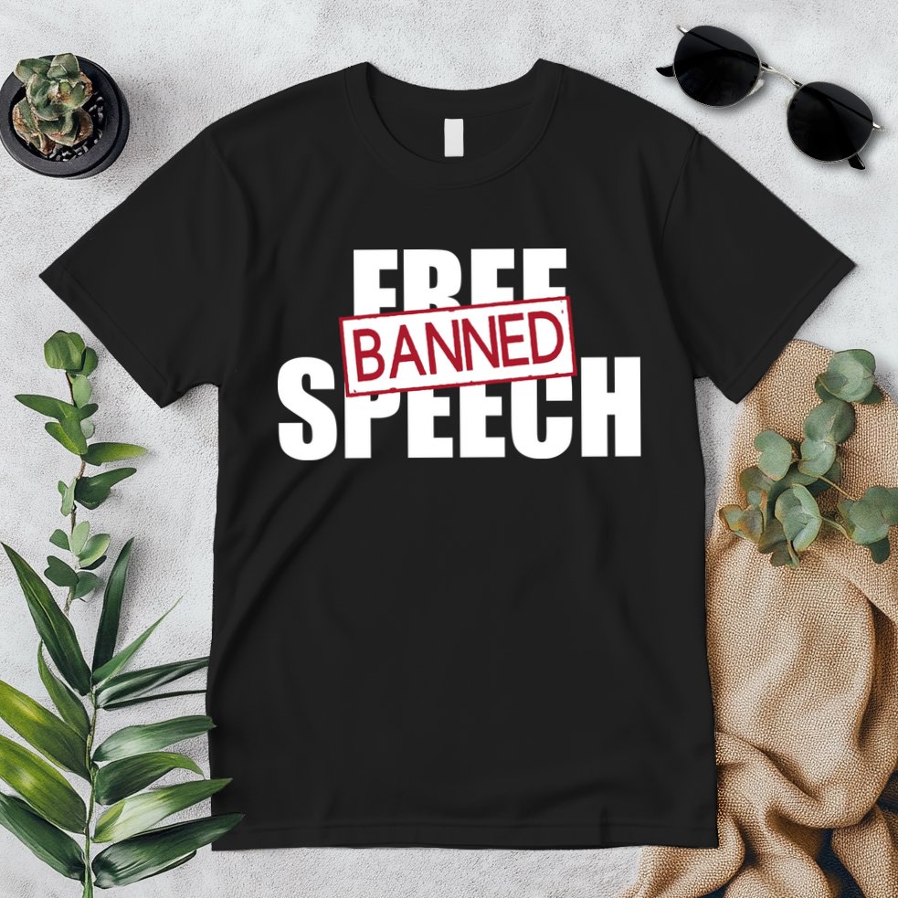 Free Speech Banned Premium T-Shirt