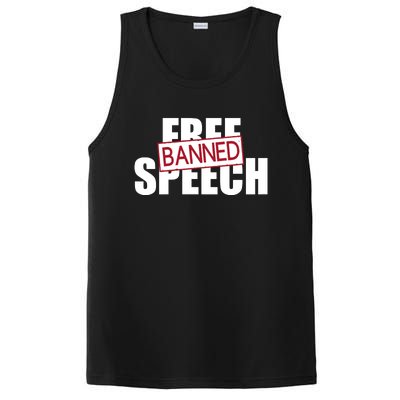 Free Speech Banned PosiCharge Competitor Tank