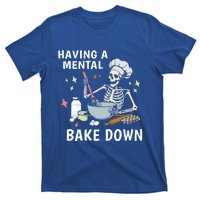 Funny Skeleton Baker Baking Lover Having A Tal Bake Down Great Gift T-Shirt