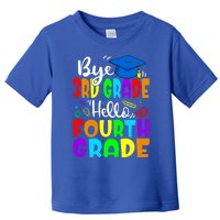 Funny Student Bye 3Rd Grade Hello Fourth Grade Gift Toddler T-Shirt