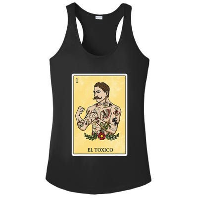 Funny Spanishmexican Bingo Gifts For Man El Toxico Ladies PosiCharge Competitor Racerback Tank