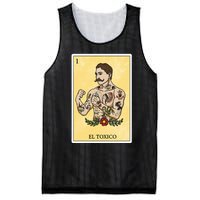 Funny Spanishmexican Bingo Gifts For Man El Toxico Mesh Reversible Basketball Jersey Tank