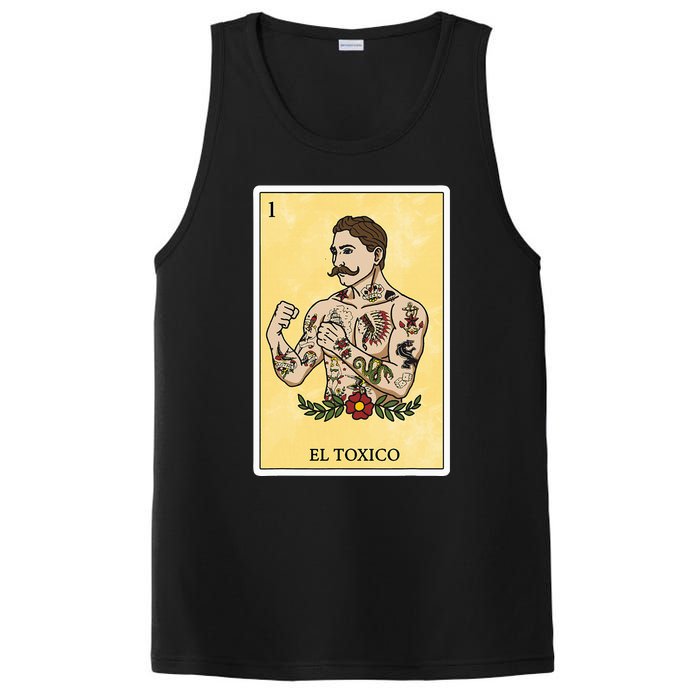 Funny Spanishmexican Bingo Gifts For Man El Toxico PosiCharge Competitor Tank