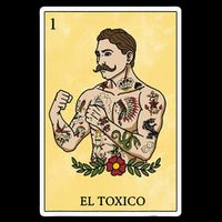Funny Spanishmexican Bingo Gifts For Man El Toxico Zip Tote Bag