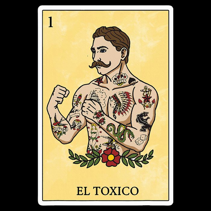 Funny Spanishmexican Bingo Gifts For Man El Toxico Zip Tote Bag