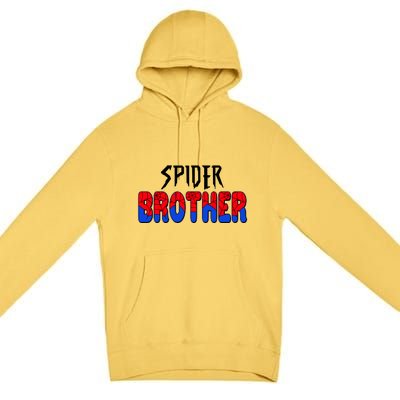 Funny Spider Brother Matching Family Shirts Premium Pullover Hoodie