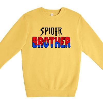 Funny Spider Brother Matching Family Shirts Premium Crewneck Sweatshirt