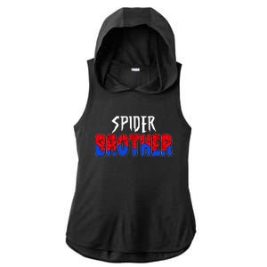 Funny Spider Brother Matching Family Shirts Ladies PosiCharge Tri-Blend Wicking Draft Hoodie Tank