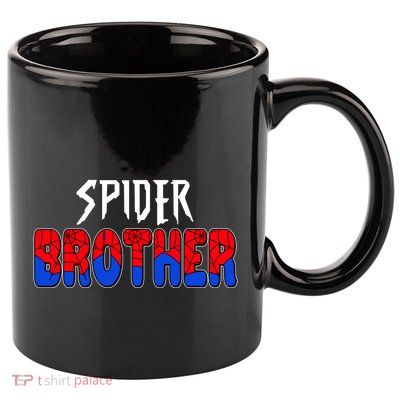 Funny Spider Brother Matching Family Shirts 11oz C Handle Ceramic Mug