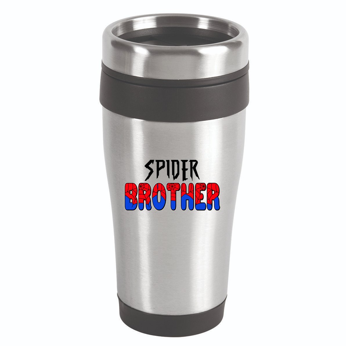 Funny Spider Brother Matching Family Shirts 16oz Travel Tumbler