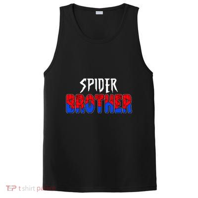 Funny Spider Brother Matching Family Shirts PosiCharge Competitor Tank