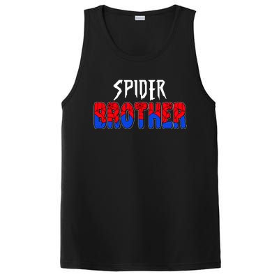 Funny Spider Brother Matching Family Shirts PosiCharge Competitor Tank