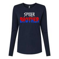 Funny Spider Brother Matching Family Shirts Womens Cotton Relaxed Long Sleeve T-Shirt