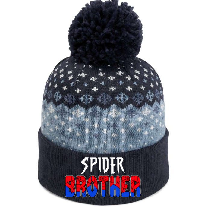 Funny Spider Brother Matching Family Shirts The Baniff Cuffed Pom Beanie