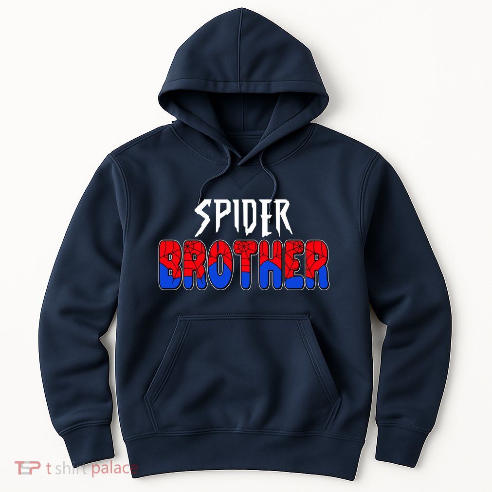 Funny Spider Brother Matching Family Shirts Hoodie