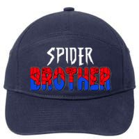 Funny Spider Brother Matching Family Shirts 7-Panel Snapback Hat