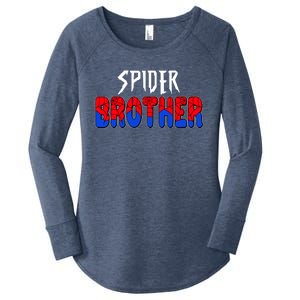 Funny Spider Brother Matching Family Shirts Women's Perfect Tri Tunic Long Sleeve Shirt