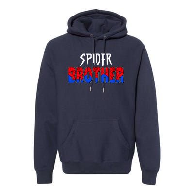 Funny Spider Brother Matching Family Shirts Premium Hoodie