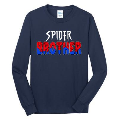 Funny Spider Brother Matching Family Shirts Tall Long Sleeve T-Shirt