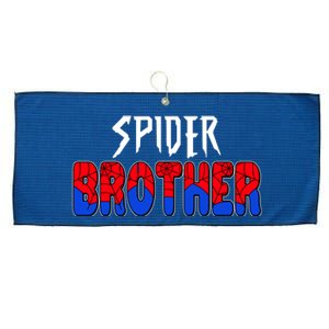 Funny Spider Brother Matching Family Shirts Large Microfiber Waffle Golf Towel