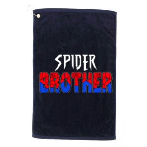 Funny Spider Brother Matching Family Shirts Platinum Collection Golf Towel